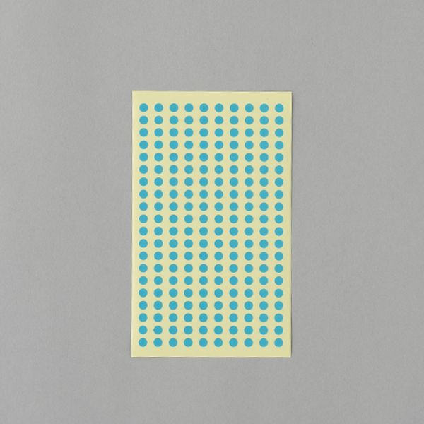 【メーカー在庫あり】 エスコ ESCO φ 5mm/1800片 カラーラベルシール(空/9枚) 000012344876 HD店