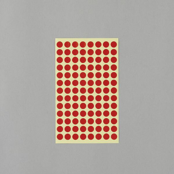 【メーカー在庫あり】 エスコ ESCO φ 9mm/1456片 カラーラベルシール(赤/14枚 000012344883 HD店