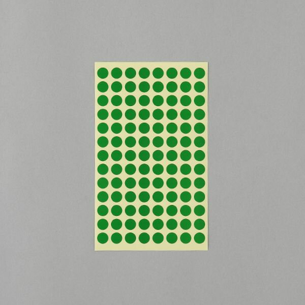 【メーカー在庫あり】 エスコ ESCO φ 9mm/1456片 カラーラベルシール(緑/14枚 000012344885 HD店