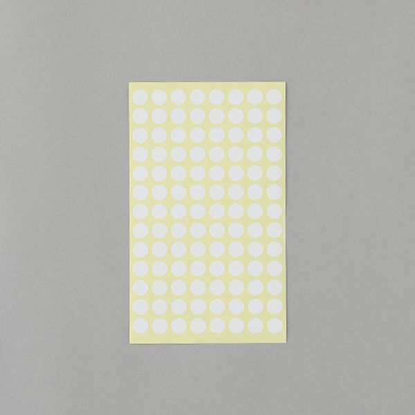 【メーカー在庫あり】 エスコ ESCO φ 9mm/1456片 カラーラベルシール(白/14枚 000012344892 HD店