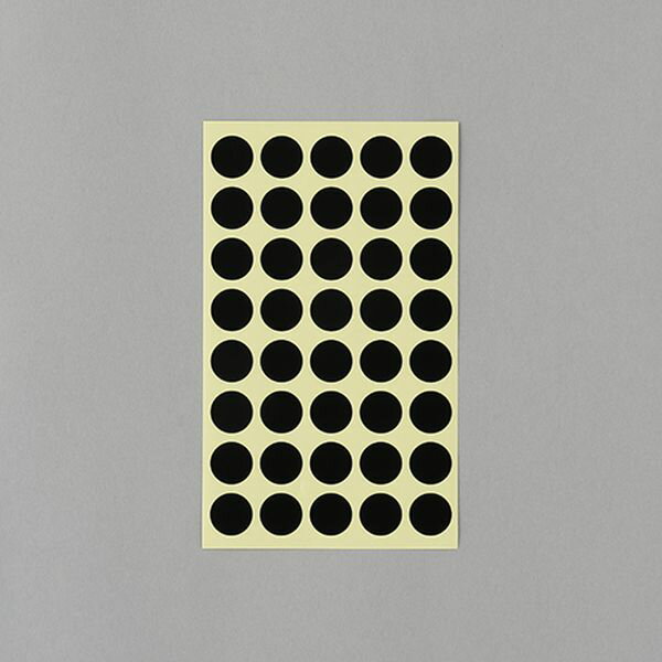 【メーカー在庫あり】 エスコ ESCO φ15mm/ 560片 カラーラベルシール(黒/14枚 000012344903 HD店