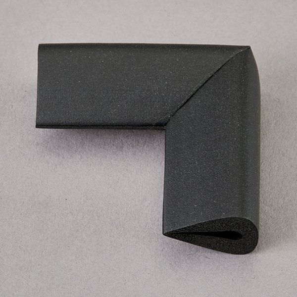 【メーカー在庫あり】 エスコ ESCO 50x50x 15mm コーナーガード(はさみ型/黒/2個) 000012345921 HD店