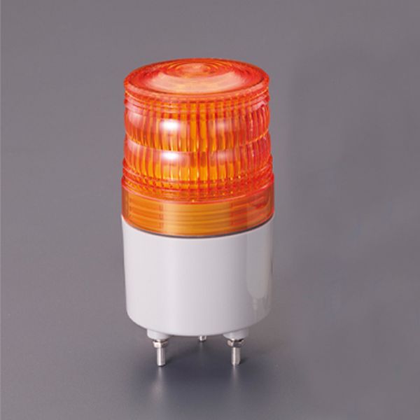 【メーカー在庫あり】 エスコ ESCO DC12-24V LED小型回転灯(黄) 000012345957 HD店