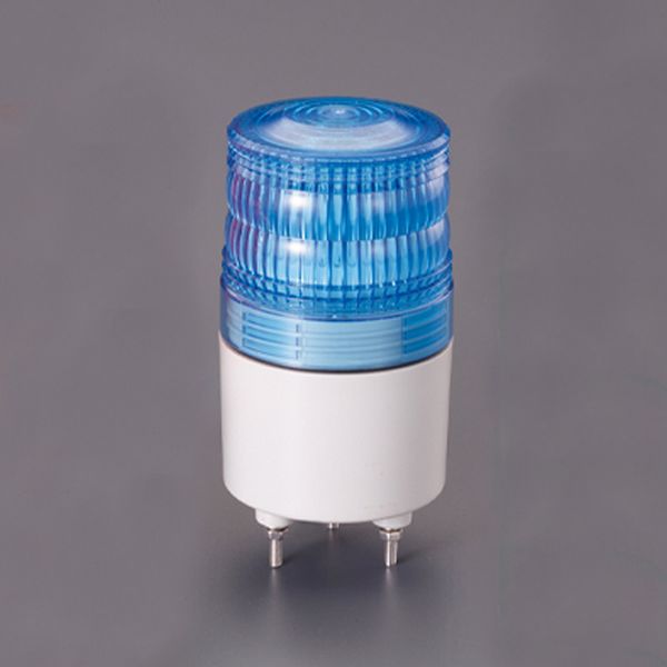 色：青定格電圧：DC12〜24V仕様：ブザー無光源：LED球サイズ：φ70×123mm重量：0.21kg消費電力：0.9W回転：130回/分材質：レンズ：PC ボディ：ABS発光面を広げるフレネルレンズ構造グローブにフレネルレンズ構造を採用し発光面を縦方向に拡大、グローブカットで発光面を横方向に拡大し最大限に広げています。屋外仕様(取付ねじSUS)小型でありながらLEDを20個配列しスムーズな回転を実現しました。LEDを効率よく照射するフレネルレンズ構造で視認性を高めた構造です。入数：1個000012345958楽天 HD店　