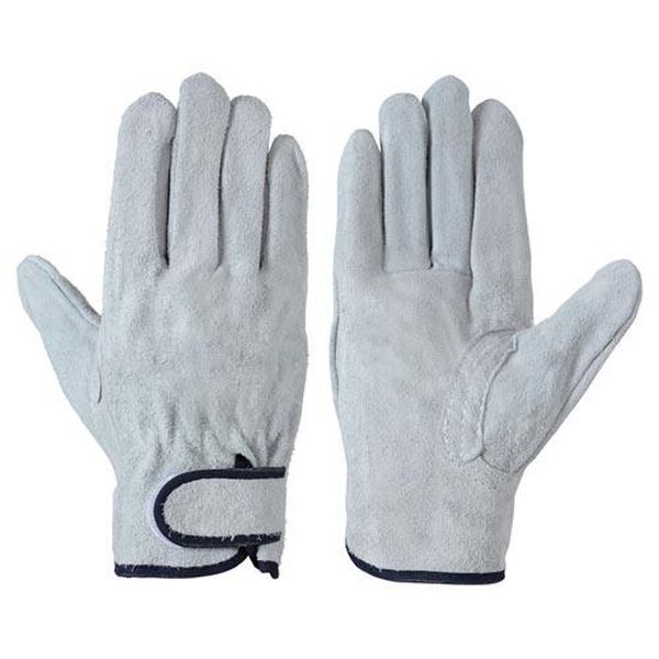 【メーカー在庫あり】 エスコ ESCO ［M］ 220mm 手袋（牛床革） EA353C-111 HD店