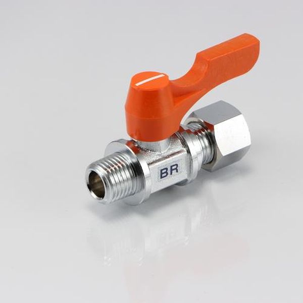 【メーカー在庫あり】 エスコ ESCO R 3／8”x10.0mm ミニボールバルブ EA425BR-34 HD店