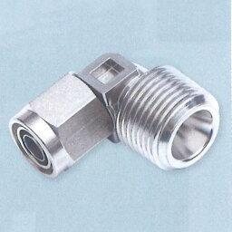 【メーカー在庫あり】 エスコ ESCO R 1／8”x 6mm ユニオン（エルボ／ステンレス製） EA425FB-61A HD店