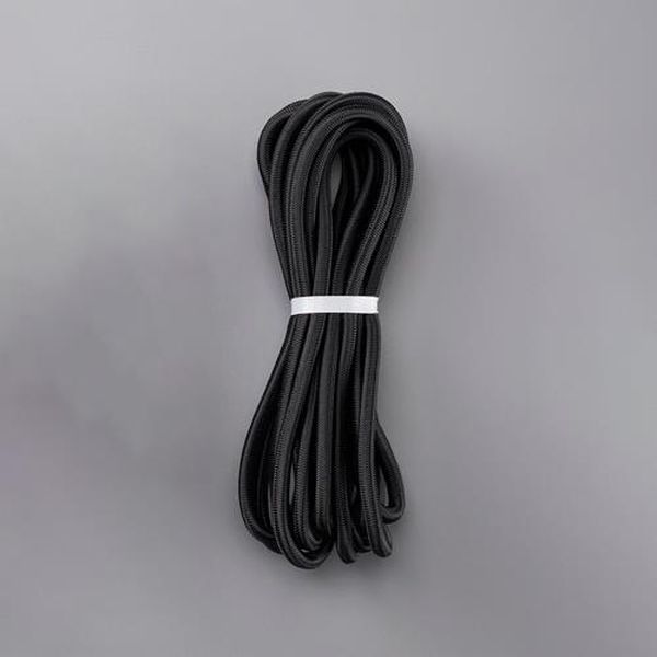 【メーカー在庫あり】 エスコ ESCO 7.0mmx 5m 丸ゴムロープ（黒） EA628WL-327 HD店