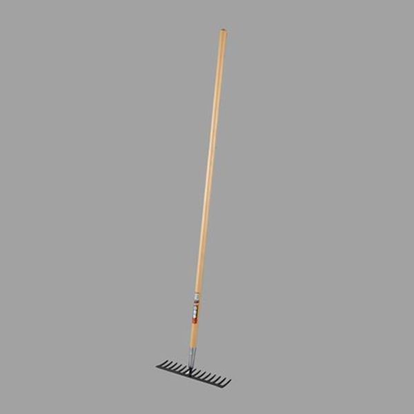 【メーカー在庫あり】 エスコ ESCO 360x1580mm レーキ（スチール製） EA650RB-33 HD店