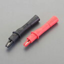 【メーカー在庫あり】 エスコ ESCO 小型ワニ口クリップ EA707A-63 HD店