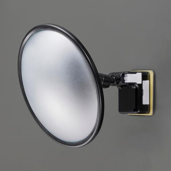 【メーカー在庫あり】 エスコ ESCO φ148mm 凸面ミラー（マグネット付／黒） EA724Z-29 HD店