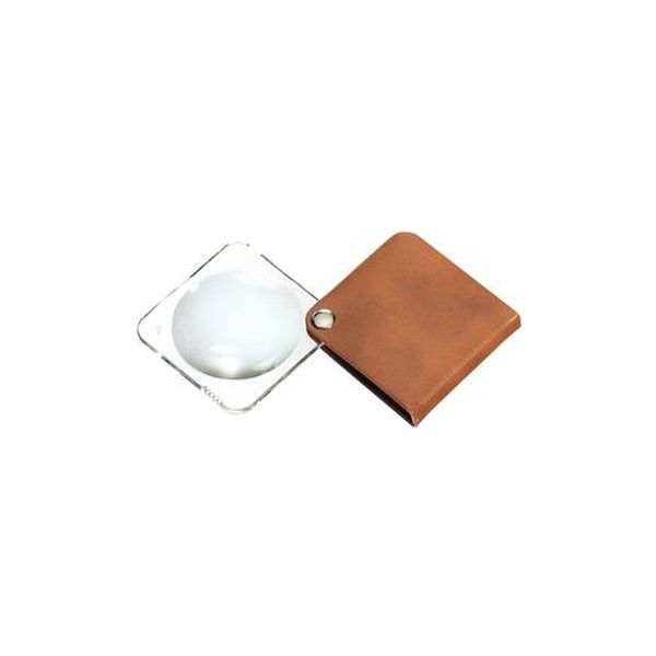 【メーカー在庫あり】 エスコ ESCO x3.5／60mm ハンディールーペ（ライトブラウン） EA756B-30 HD店