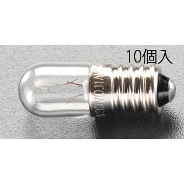●電圧…35V●消費電力…4W●電流…0.11A●サイズ…φ10×28mm●口金…E10ベース●入数…10個●小パネル球●ガラス球●操作盤、放送機器の表示用ランプなどにEA758ZA-152楽天 HD店　