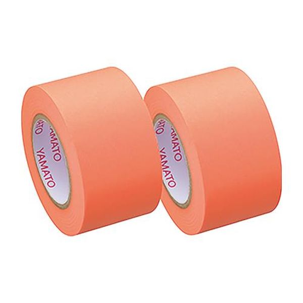 【メーカー在庫あり】 エスコ ESCO 25mmx10m 粘着メモテープ（オレンジ／2巻） EA762GH-14 HD店