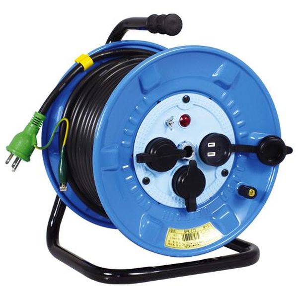 【メーカー在庫あり】 エスコ ESCO AC125V／15A／20m コードリール（防雨・防塵型／アース付 EA815FA-1..