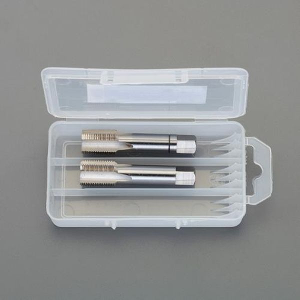 ●＜セット内容＞…2本組●中：喰付5-6P●仕上：喰付2-3P●呼び…G5/8"×14●全長…80mm●■巾…14.5mm●材質…HSS（ハイス）●管用平行ねじ（G）用画像はEA829JD-3です。EA829JD-5楽天 HD店　