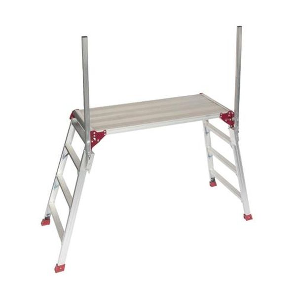 Ladders - 【メーカー在庫あり】 エスコ ESCO 1.0m 足場台（アルミ製） EA905P-21 HD店