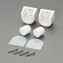 【メーカー在庫あり】 エスコ ESCO U型ソケット・パイプキャップセット(φ19mm用/樹脂製) EA951ES-100 HD店