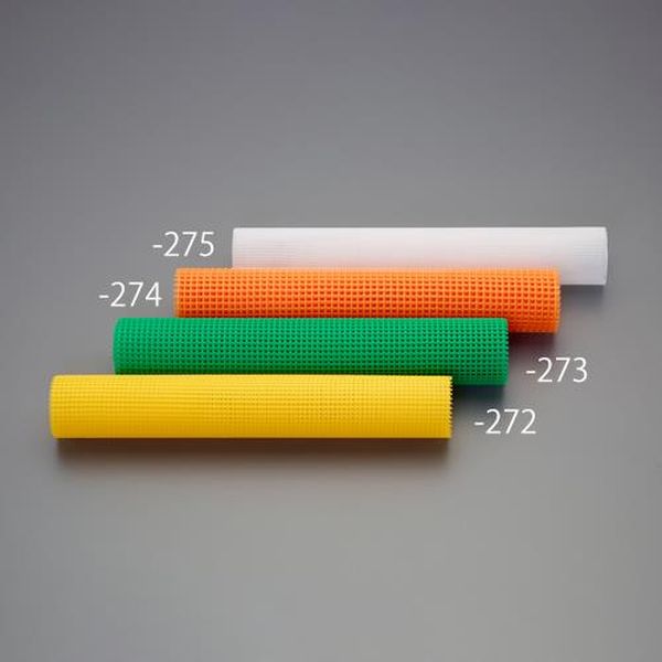 【メーカー在庫あり】 エスコ ESCO 0.45x1.0m／3.9x4.3mm 樹脂成型ネット（イエロー） EA952AD-272 HD店