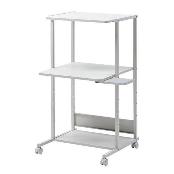【メーカー在庫あり】 エスコ ESCO 650x610x1150mm パソコンデスク EA954HC-416A HD店