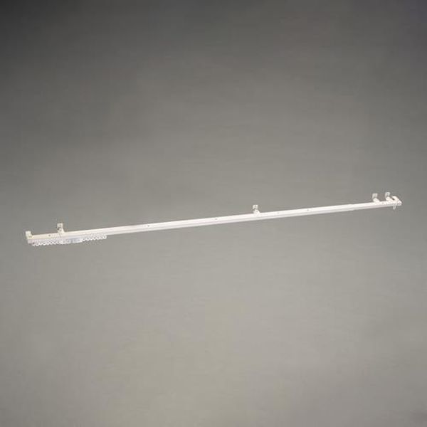【メーカー在庫あり】 エスコ ESCO 0.6−1.0m カーテンレールセット（伸縮式／静音） EA970KA-21 HD店