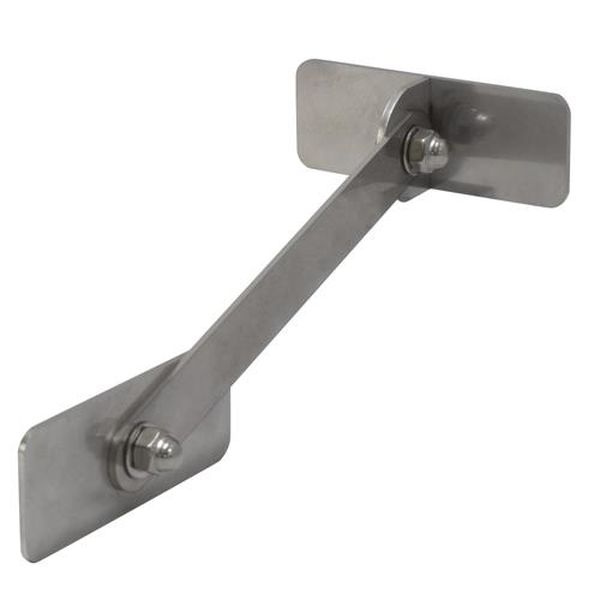 【メーカー在庫あり】 エスコ ESCO 80x30mm 転倒防止可動式金具（壁用） EA979CL-33 HD店