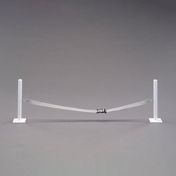 【メーカー在庫あり】 エスコ ESCO 1800mm 落下防止ガードセット(ポール2本/ベルト1本) EA979CV-4 HD店