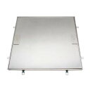 【メーカー在庫あり】 エスコ ESCO 300角用フロアハッチ(張物用/把手式施錠タイプ) EA997LE-73 HD店