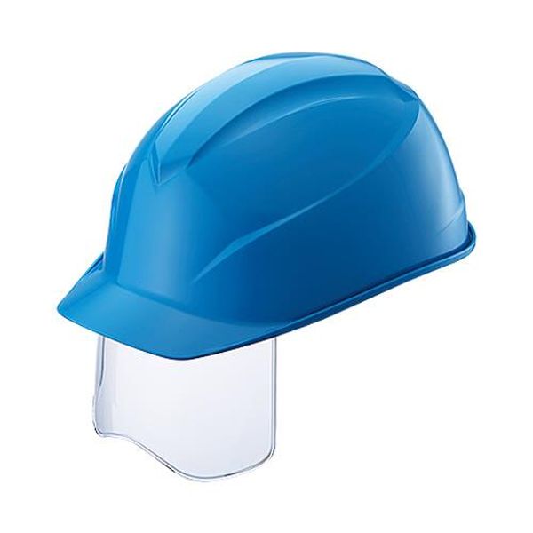 【メーカー在庫あり】 エスコ ESCO ヘルメット（エアライトS／シールドレンズ付／青） EA998BB-108 HD店