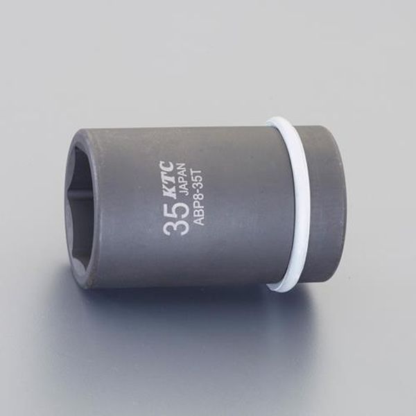 【メーカー在庫あり】 エスコ ESCO 1インチDRx35mm ホイールナット用インパクトソケット (薄肉) EA164K..