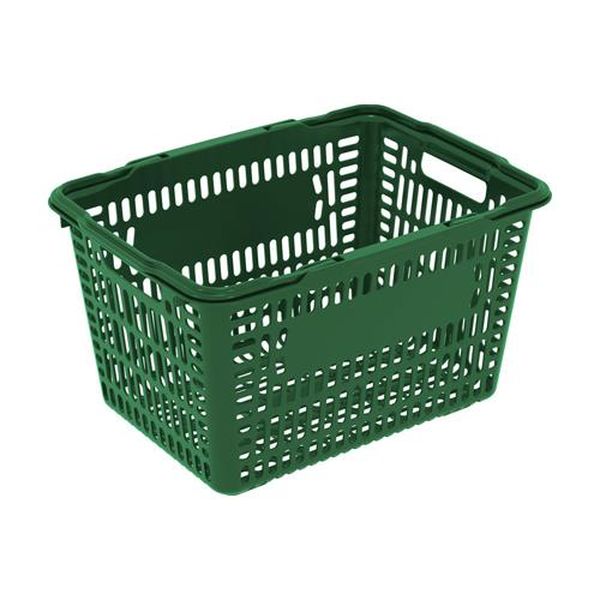 【メーカー在庫あり】 エスコ ESCO 409x300x238mm/18.0L バスケット (緑/5個) EA506AB-29 HD店