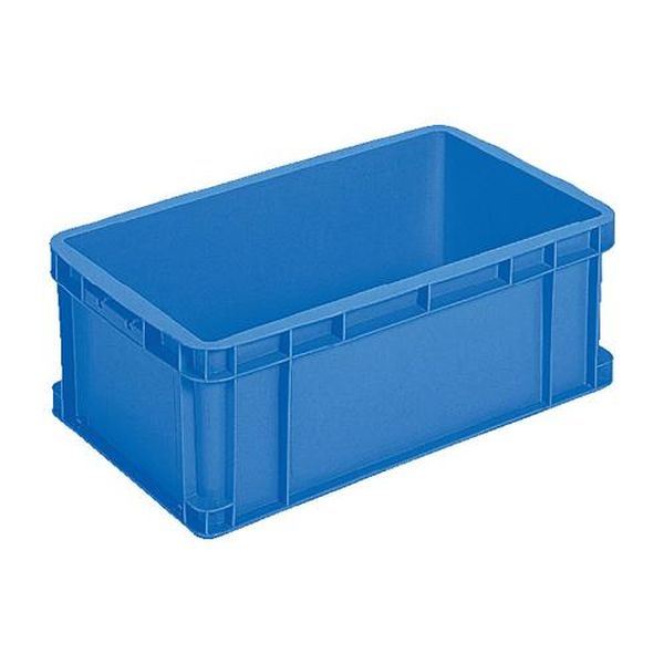 【メーカー在庫あり】 エスコ ESCO 620x380x225mm/40.1L コンテナ (ブルー) EA506AF-252 HD店