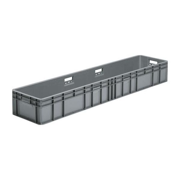 【メーカー在庫あり】 エスコ ESCO 1508x335x195mm/78.2L コンテナ (グレー) EA506AF-308 HD店