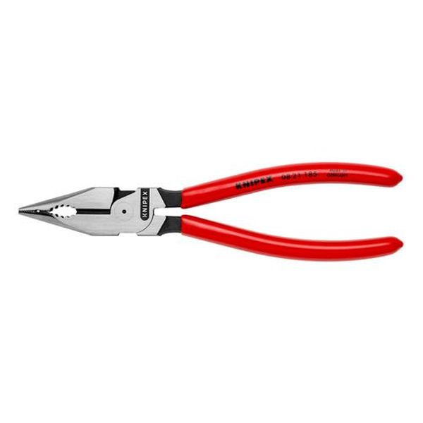 【メーカー在庫あり】 エスコ ESCO 185mm ニードルノーズペンチ (カッター付) EA537LB-21 HD店