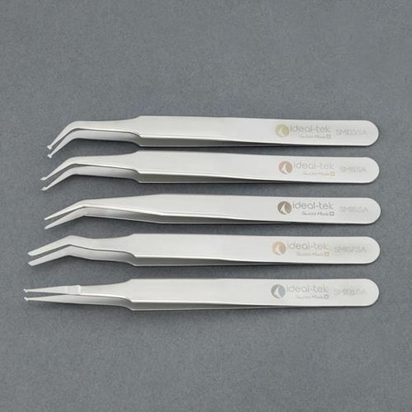 Tool Kits - 【メーカー在庫あり】 エスコ ESCO 5本組 精密ピンセット (ステンレス製) EA595H-21 HD店
