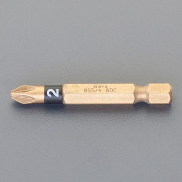 【メーカー在庫あり】 エスコ ESCO PZ2x50mm [Pozi] ドライバービット (ダイヤモンド付) EA611AP-22 HD店