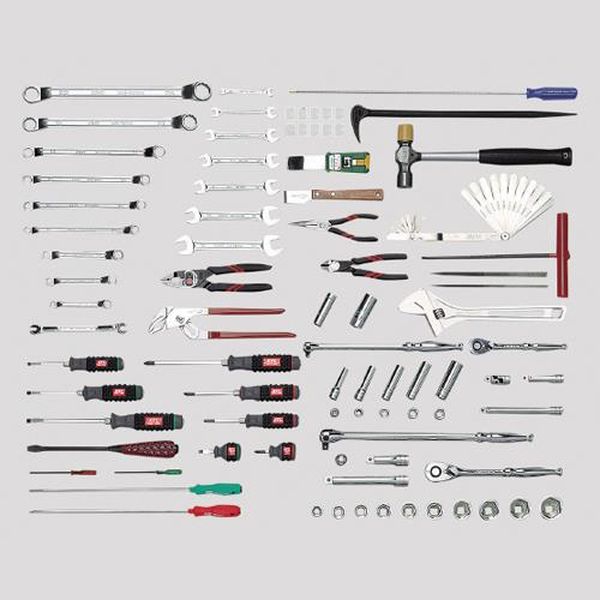 Rakuten - 【メーカー在庫あり】 エスコ ESCO [77個組] 工具セット EA612SB-57 HD店