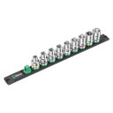 【メーカー在庫あり】 エスコ ESCO 1/2インチDR/9点 ソケットセット (ZYKLOP) EA617AM-2 HD店