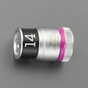 【メーカー在庫あり】 エスコ ESCO 1/2インチDRx19mm ソケット (ホールド機能付) EA617AM-319A HD店