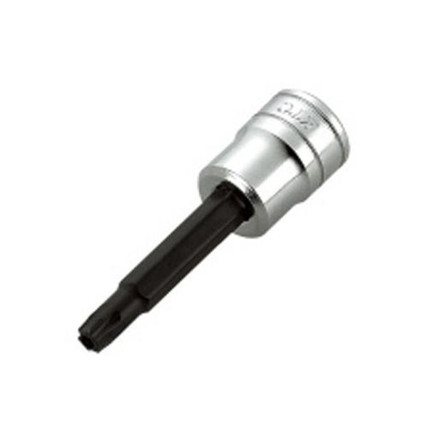 ●サイズ…T8●全長(mm)…54.5●重量(g)…35●差込角…1/4”●外径（mm）…16●応力の集中を防ぐことでボルトの角を傷めにくく、レンチの薄肉化にも貢献する面接触形状パワーフィットを採用しています。●イジリ止付EA618NV-208楽天 HD店　
