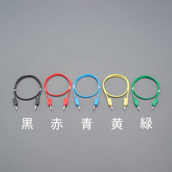 【メーカー在庫あり】 エスコ ESCO φ2mm/450mm テストリード (スタック接続/緑) EA707NC-335 HD店