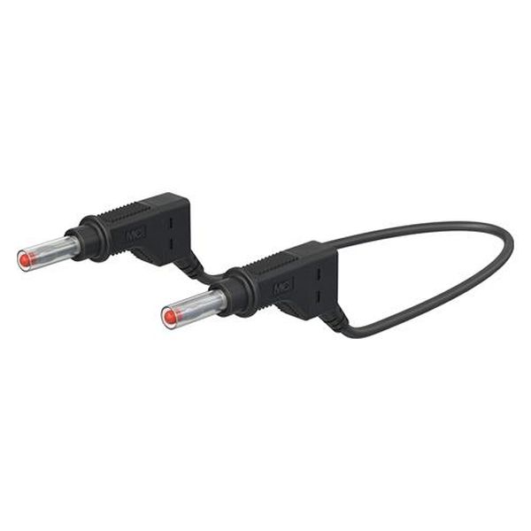 ●全長…500mm●色…黒●プラグ径…φ4mm●定格電圧…600V (CATII)●定格電流…32A●リード線…2.5mm2●重量(g)…47●プラグ材質…ニッケル●ケーブル材質…PVC●柔軟性に優れ、特にセーフティソケットを装備していない電気機器の接続に適しています。●両端にスタッキング可能なφ4mmMULTILAMプラグ。●接触保護用の収納式スリーブ付●※プラグとソケットの両方がMULTILAMの場合は接続できません。●MULTILAM付（ばね形状の多面接触子付）EA707NC-411楽天 HD店　