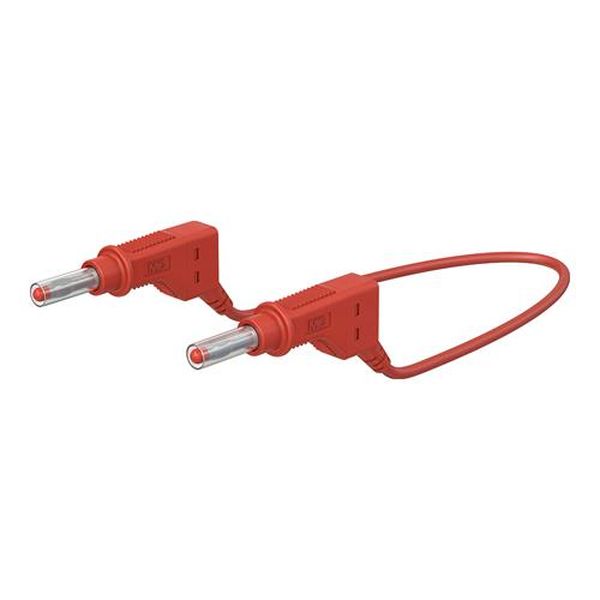●全長…500mm●色…赤●プラグ径…φ4mm●定格電圧…600V (CATII)●定格電流…32A●リード線…2.5mm2●重量(g)…47●プラグ材質…ニッケル●ケーブル材質…PVC●柔軟性に優れ、特にセーフティソケットを装備していない電気機器の接続に適しています。●両端にスタッキング可能なφ4mmMULTILAMプラグ。●接触保護用の収納式スリーブ付●※プラグとソケットの両方がMULTILAMの場合は接続できません。●MULTILAM付（ばね形状の多面接触子付）EA707NC-412楽天 HD店　