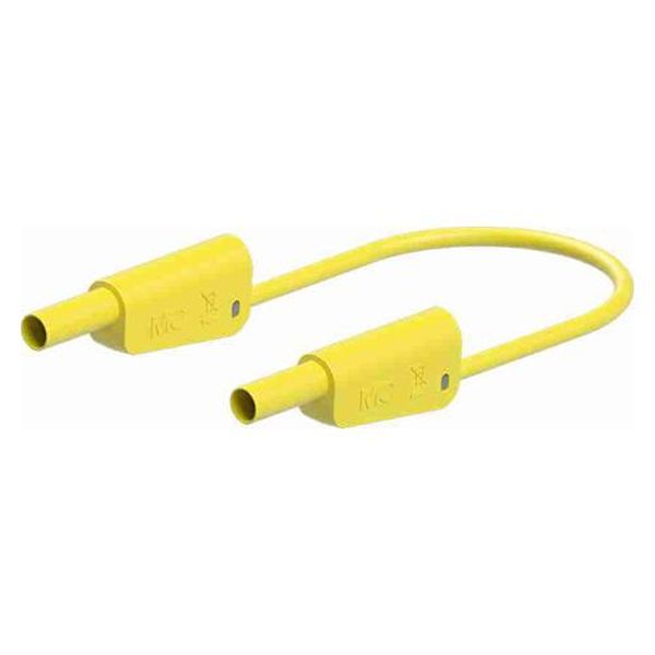 【メーカー在庫あり】 エスコ ESCO φ4mm/750mm テストリード (スタック接続/黄) EA...