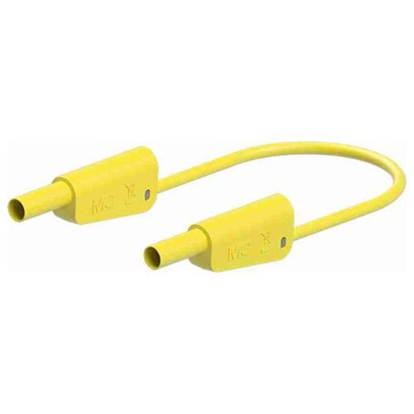 ●全長…500mm●色…黄●プラグ径…φ4mm●定格電圧…1,000V(CATIII)600V(CATII)●定格電流…32A●プラグ材質…金●ケーブル材質…PVC●フレキシブルなケーブルの両端に絶縁スリーブが付いたスタック接続可能なφ4mmのMULTILAMプラグ付きテストリード。●※プラグとソケットの両方がMULTILAMの場合は接続できません。●MULTILAM付（ばね形状の多面接触子付）●金（Au）は接触抵抗が低いことに利点があり、主に研究開発用途に需要があります。EA707NC-594楽天 HD店　