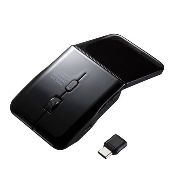 【メーカー在庫あり】 エスコ ESCO [充電式] ワイヤレスマウス (薄型/Type-C) EA764AA-217 HD店