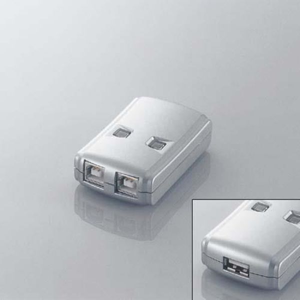 【メーカー在庫あり】 エスコ ESCO USB2.0対応ディスプレイ切替器 (最大2台) EA764AE-58 HD店