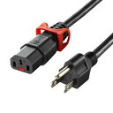【メーカー在庫あり】 エスコ ESCO 125V/15Ax3m 電源コード (コンセント-PC接続/抜止) EA764CD-63 HD店(2)