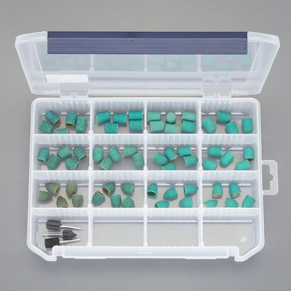 【メーカー在庫あり】 エスコ ESCO [φ10mm] 研磨キャップセット (3mm軸) EA819GF-393 HD店