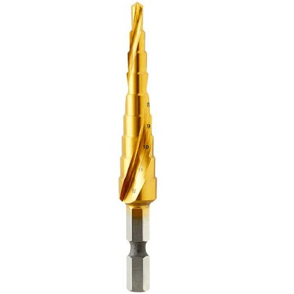 【メーカー在庫あり】 エスコ ESCO 4-12mm ステップドリル (スパイラル) EA825V-51...